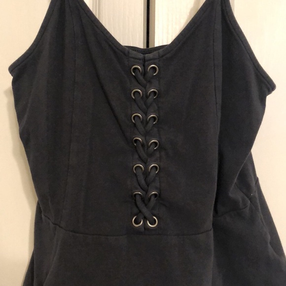 American Eagle Outfitters Navy Blue Top - Picture 4 of 7